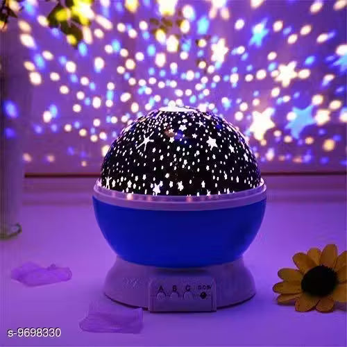 3D Galaxy Star Projector Lamp