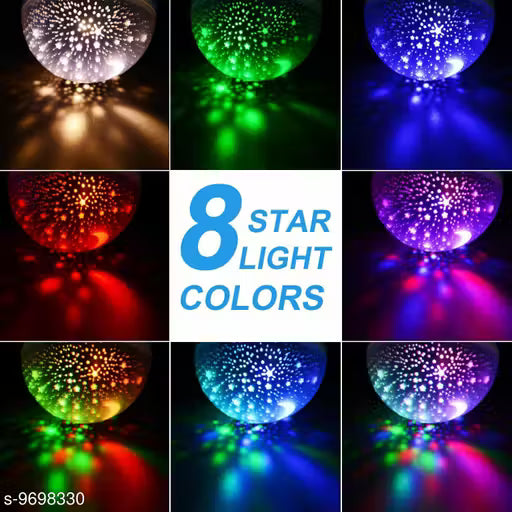 3D Galaxy Star Projector Lamp